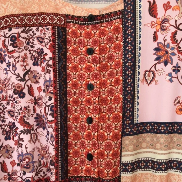 Anthropologie aldomartins serenity patchwork dress - Picture 5 of 8